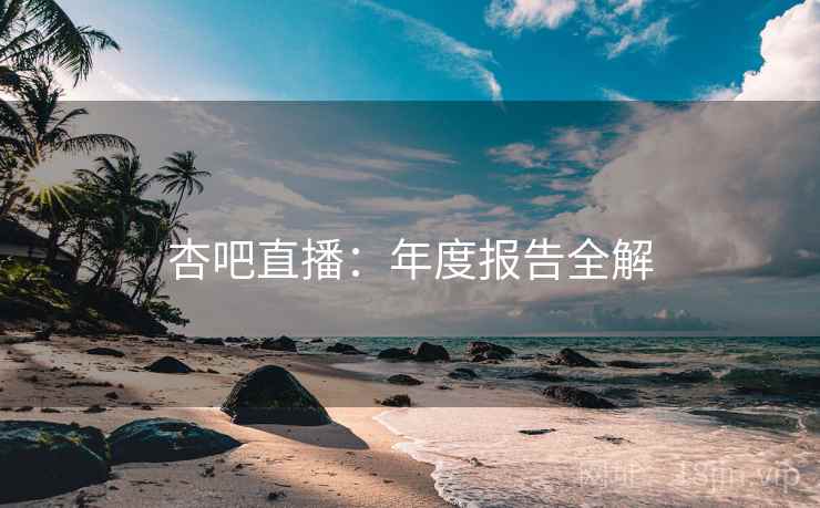 杏吧直播:年度报告全解 杏吧直播:年度报告全解